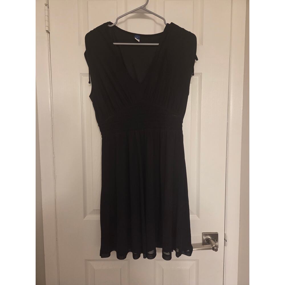 Black Mesh Dress